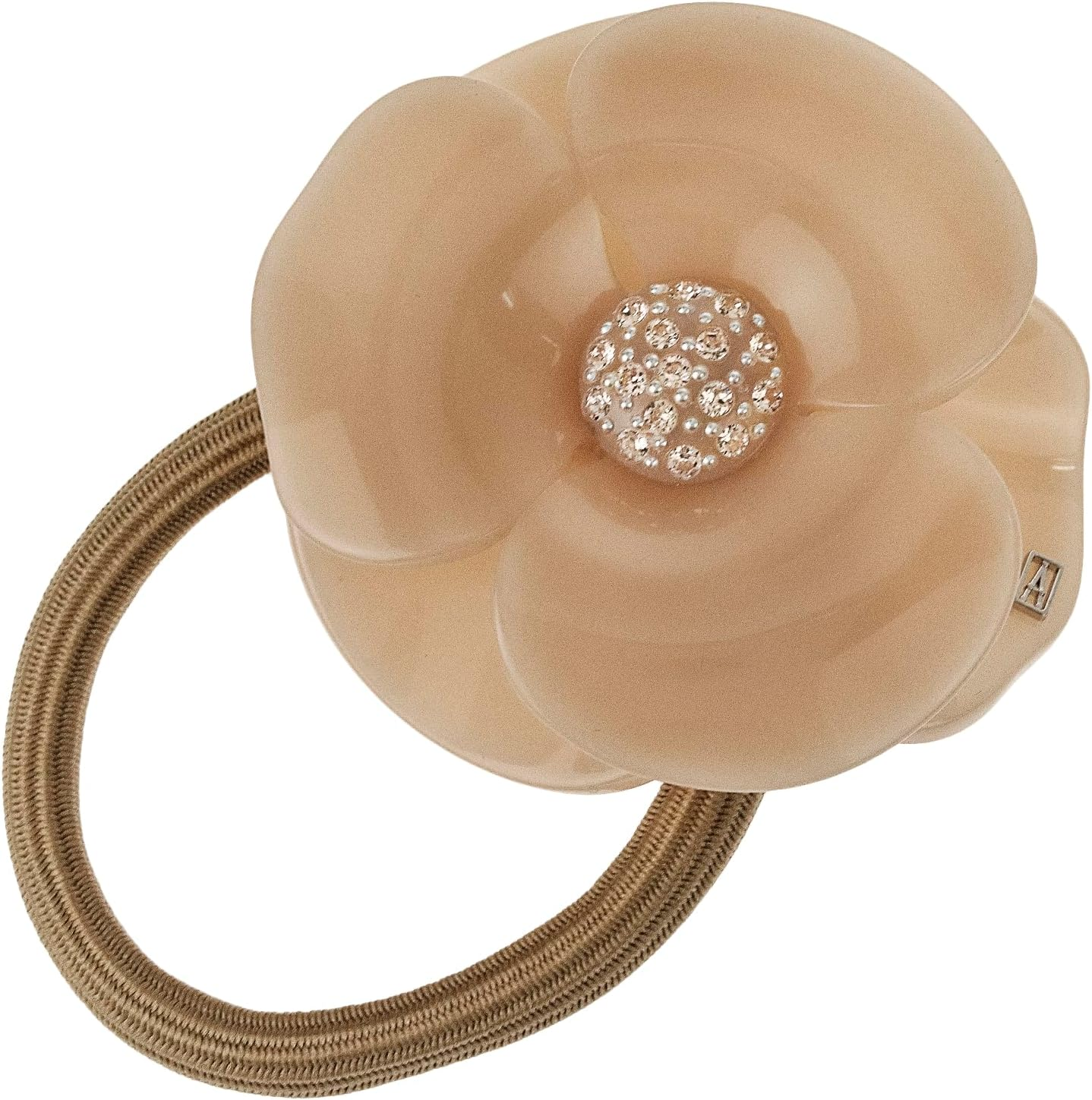 ALEXANDRE DE PARIS APY-1935-29 BEIGE (S) TIMELESS Hair Rubber image number 1