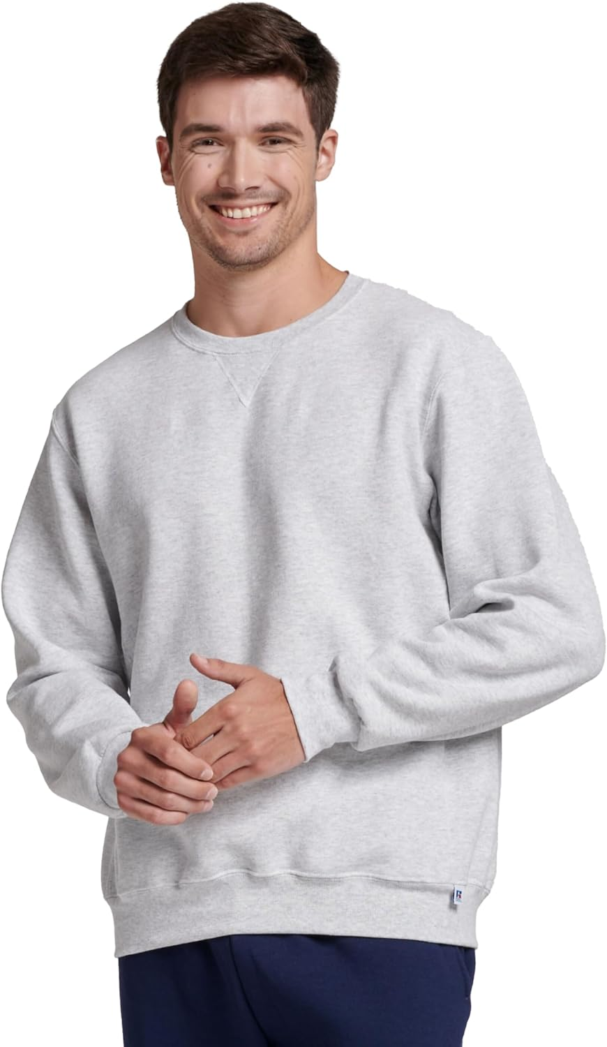 Russell Athletic Men'S Dri-Power Fleece Sweatshirts, Moisture Wicking, Cotton Blend, Relaxed Fit, Sizes S-4X image number 4
