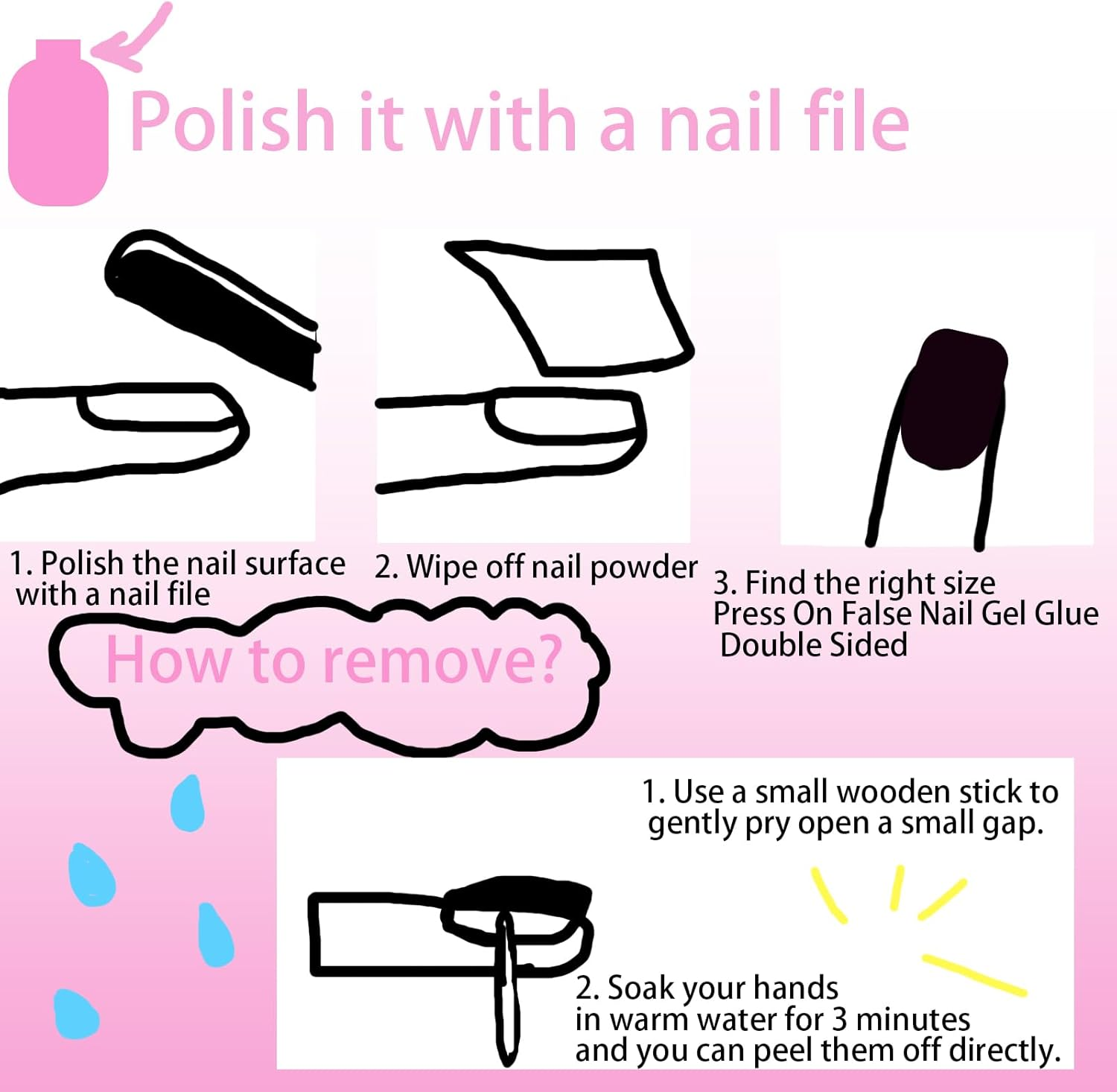 Sandanfine Christmas False Nails, New Year'S Press-On Nails Short Nails, 24 Pieces of Various Sizes, Suitable for Parties, New Year and Other Occasions, Fashionable Nails, Red Press-On Nails Square Short Nails, Simple Style image number 1