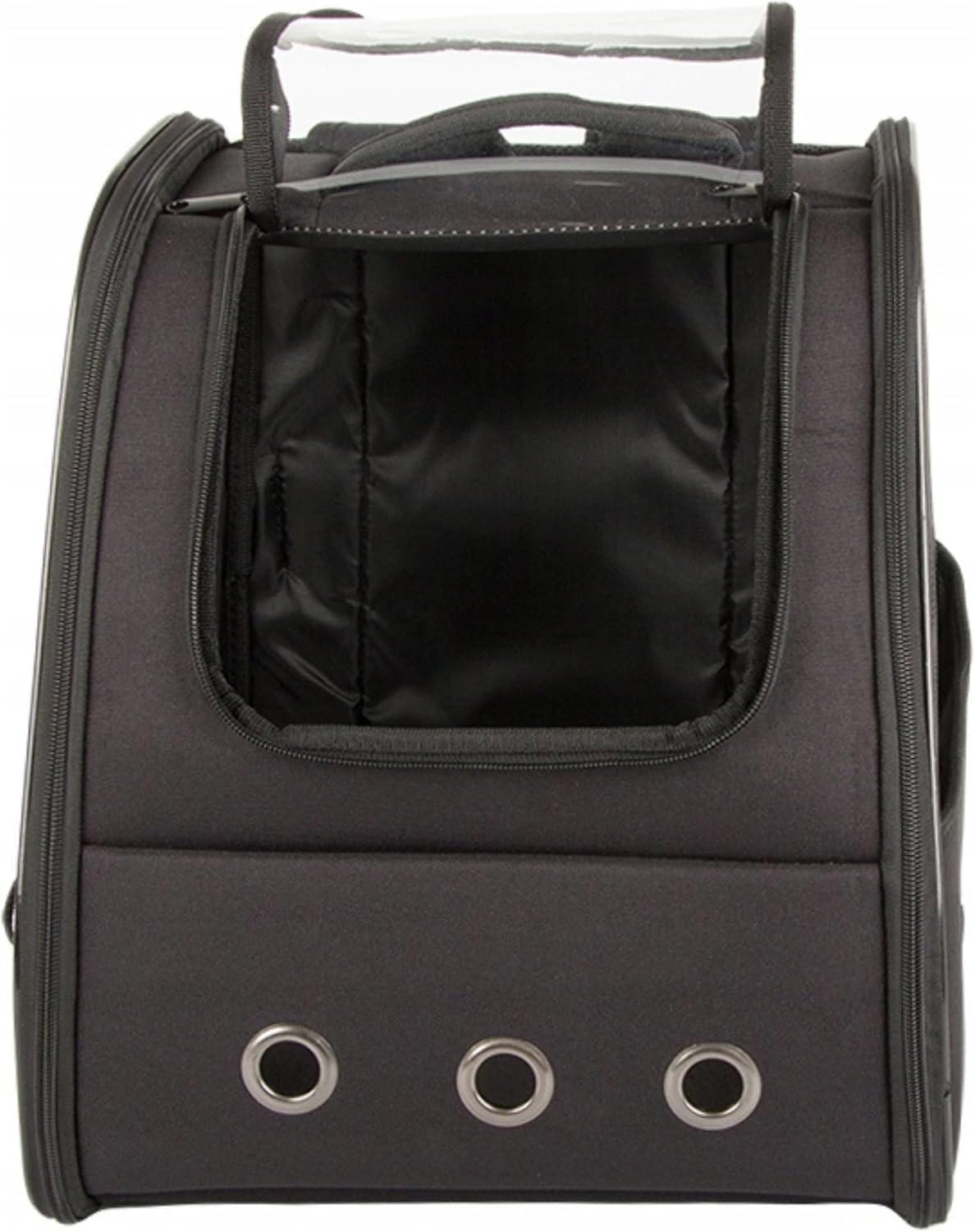PARENCE. - Cargo Backpack for Cats and Small Dogs - Ventilated & Foldable with Transparent Window - Adjustable Straps, Removable Liner, Ventilated Nets - up to 10Kg image number 2