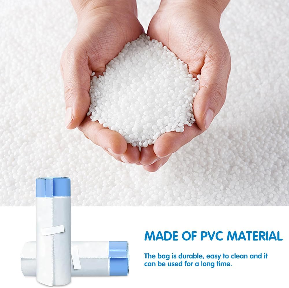 Dhqkqg Pack of 75 Bin Bags, Bin Bags with Carry Handle, Self-Cleaning Cat Litter Tray, Self-Cleaning Bin Liners, Cat Litter Box Bags, Liquid-Proof, Durable, 5 Rolls/75 Pieces image number 1