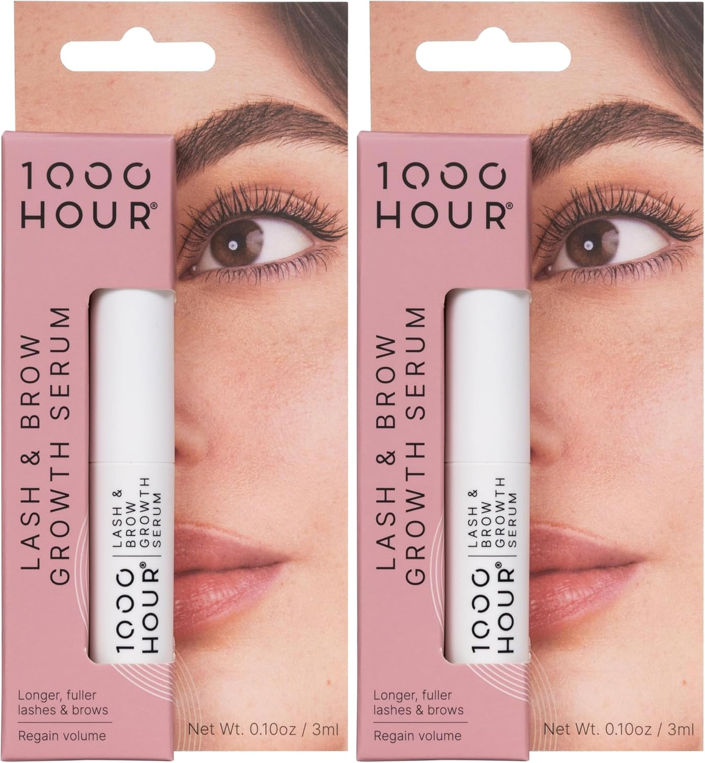 1000 Hour Lash and Brow Growth Serum 3 Ml (Pack of 2) image number 6