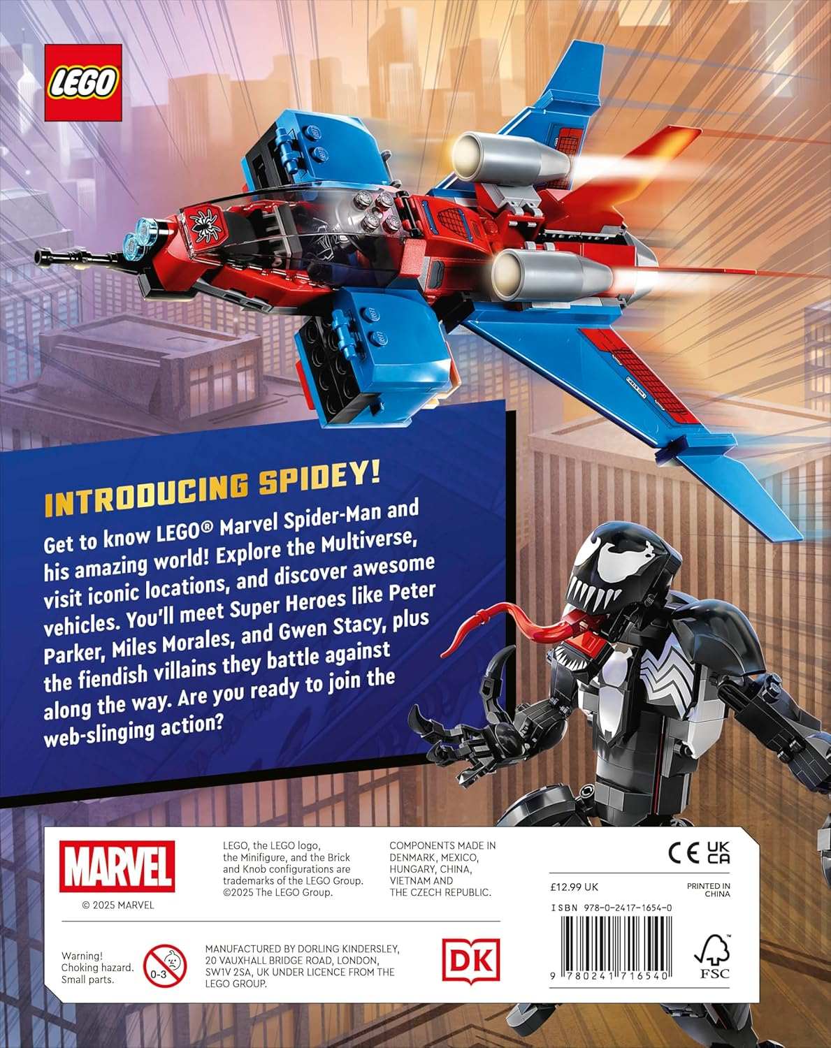 Marvel Spider-Man Explore the Spider-Verse: with Exclusive Spider-Man Minifigure image number 4