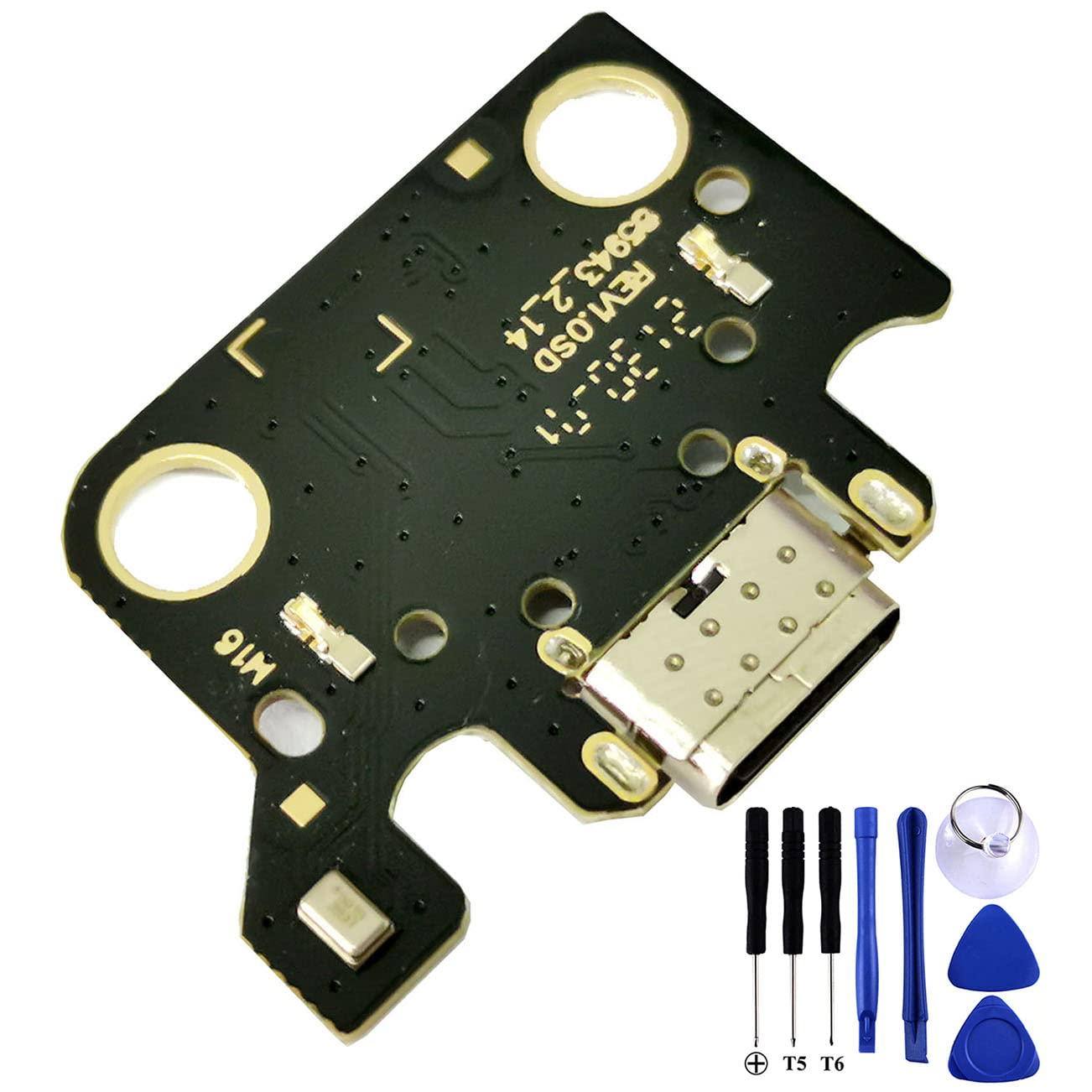 Tab A7 10.4 T500 USB Charging Port Flex Cable Replacement T505 USB Type-C Charger Dock Board Flex Connector for Samsung Galaxy Tab A7 10.4 Port SM-T500 SM-T505 SM-T505N Repair Part image number 5