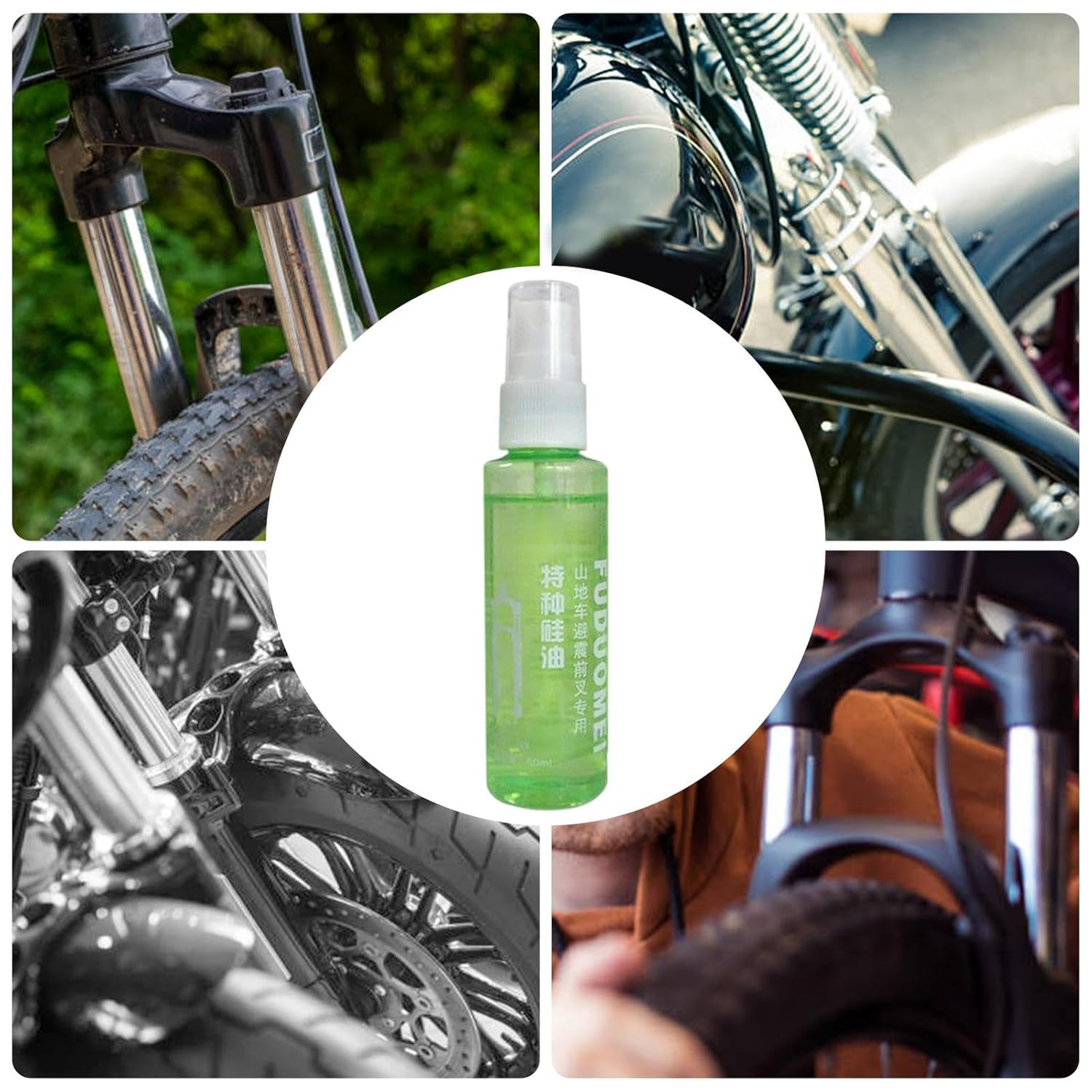 Bike Fork Suspension Oil | Bike Oil for Shocks and Forks,Forkboost Lube, Bicycle Lubricant, 60Ml Easy to Apply, Suitable for All Bicycles, Ensures Extreme Lubricity & Smooth Compressions image number 1