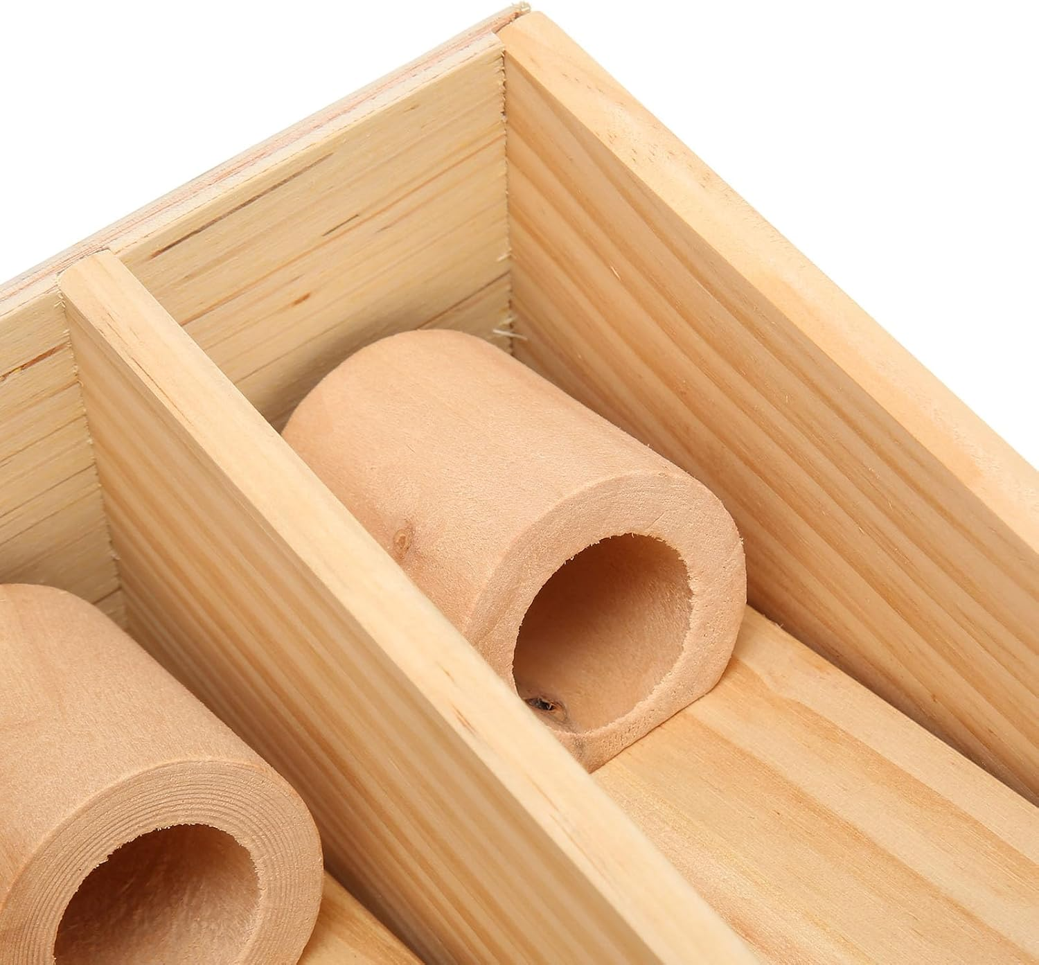 Dog Puzzle Toys Wooden,Dog Puzzle Foraging Toys Fun Interactive Training Pet Wooden Foraging Toy for Dogs Cats Pets image number 1