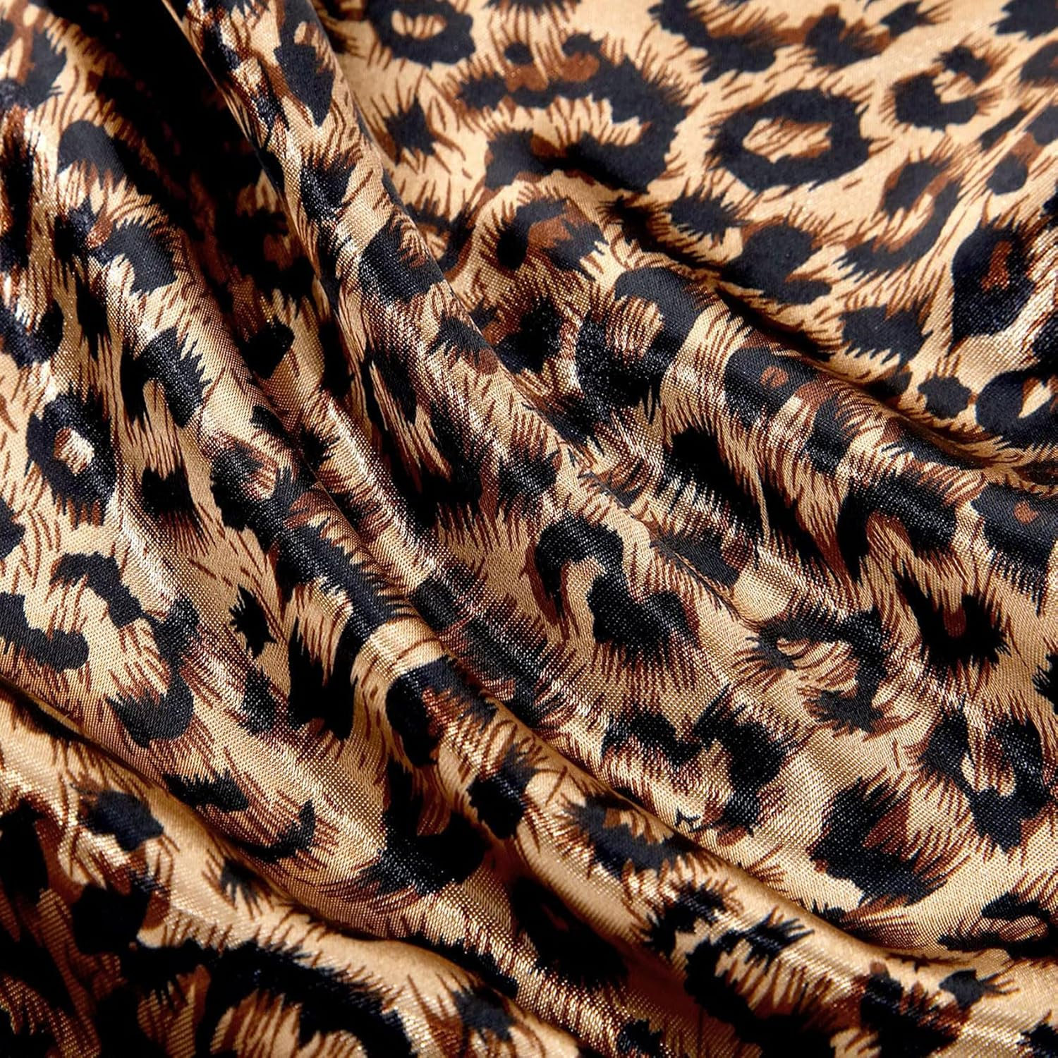 4PCS Head Scarf for Women Satin Headband Scarves Silk Feeling Scarf Boho Headwear Vintage Bandanas for Sleeping Dress Up image number 4