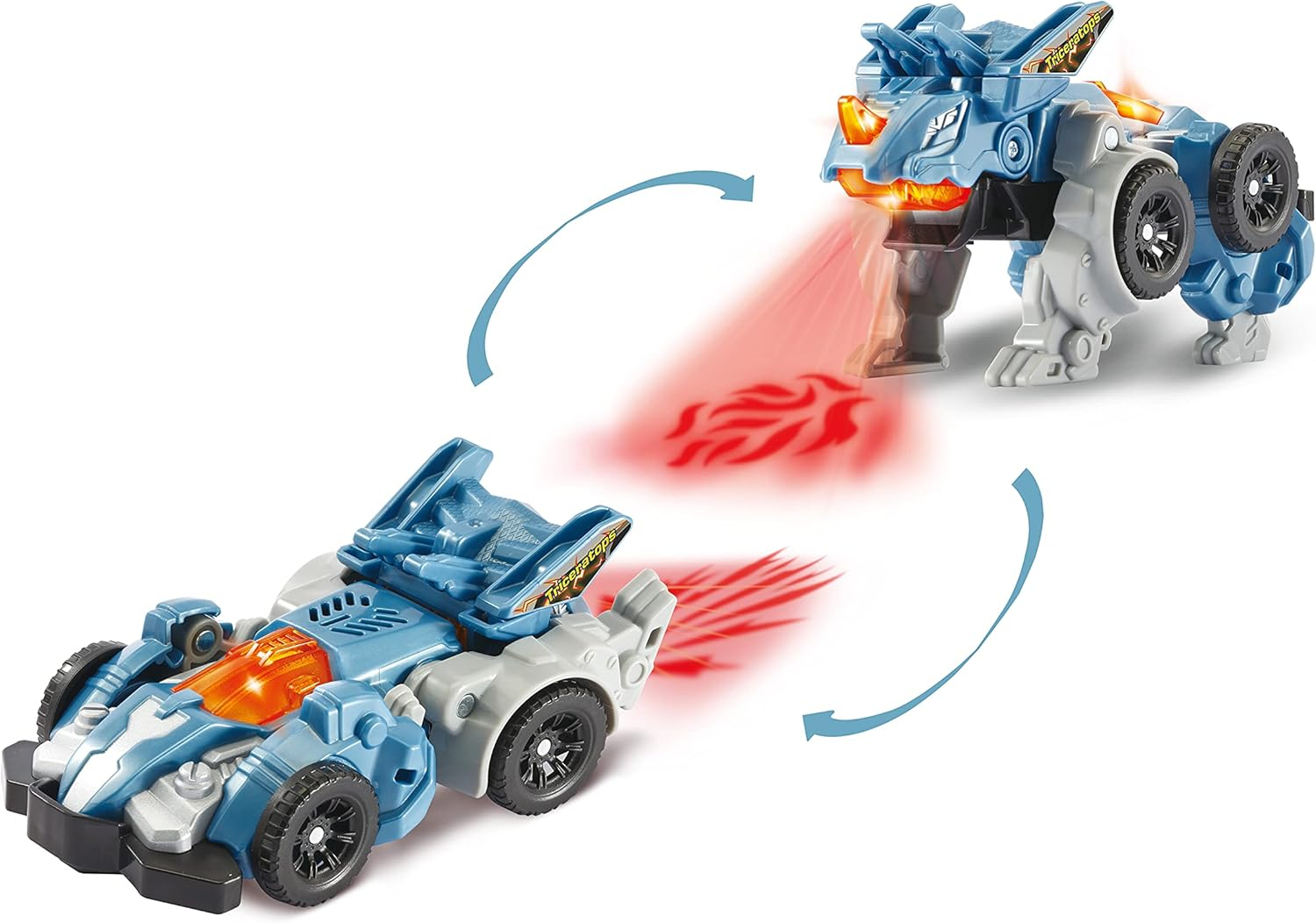 Vtech Switch & Go Dinos - Fire Mini Triceratops