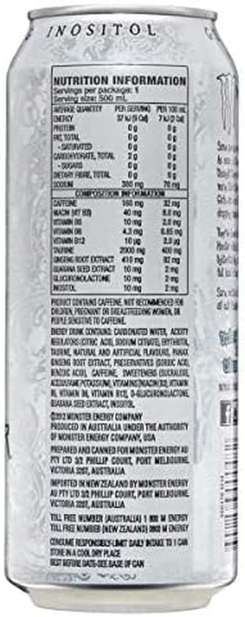 Monster Ultra Zero 24Pk and Monster Ultra Gold 24Pk image number 4