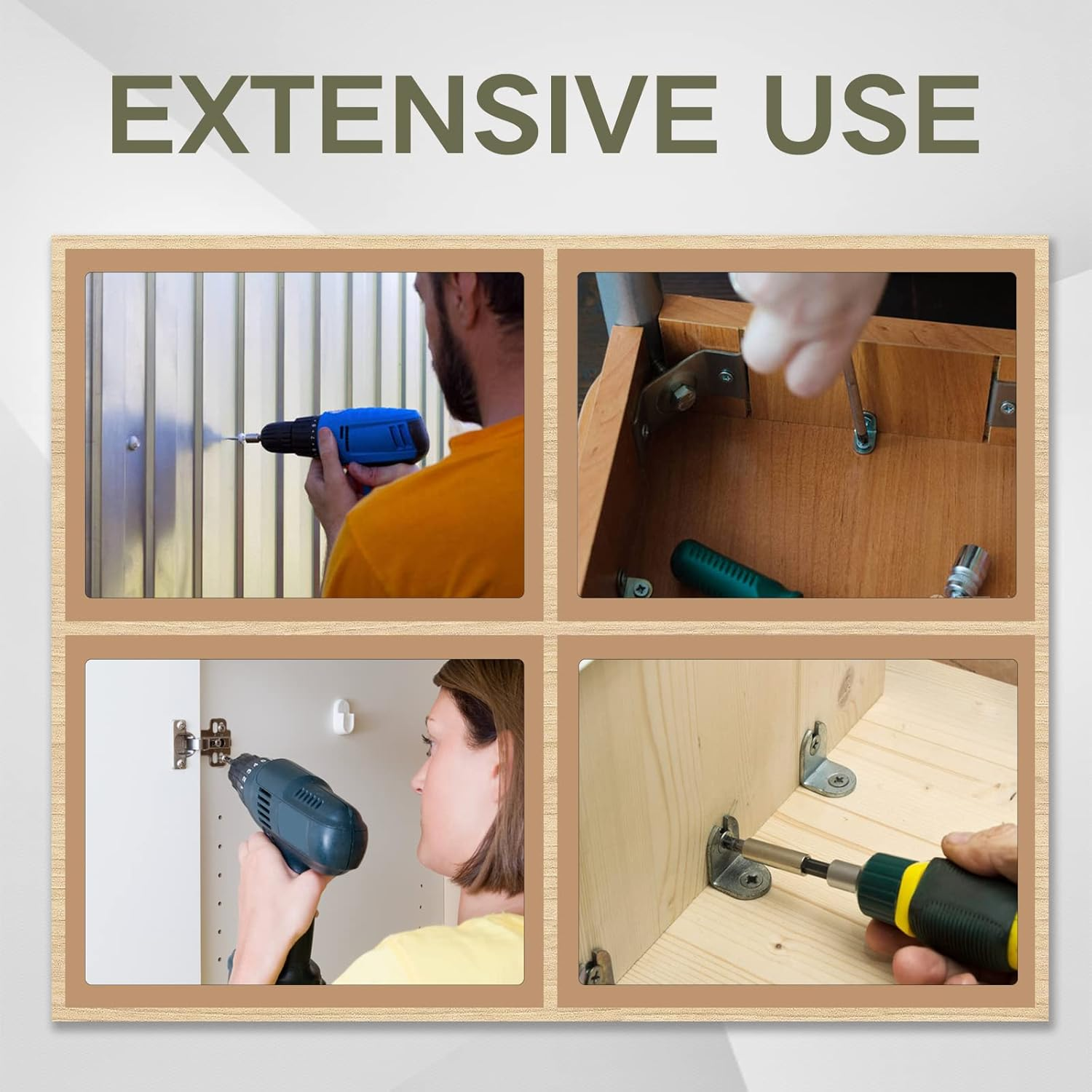 Zmbroll 510 Pcs M2 Socket Cap Screws Metric Hex Bolt Nuts Washers 12.9 Grade Alloy Steel Screw Hex Socket Head Cap Small Machine Screws Kits with Wrench Key image number 6