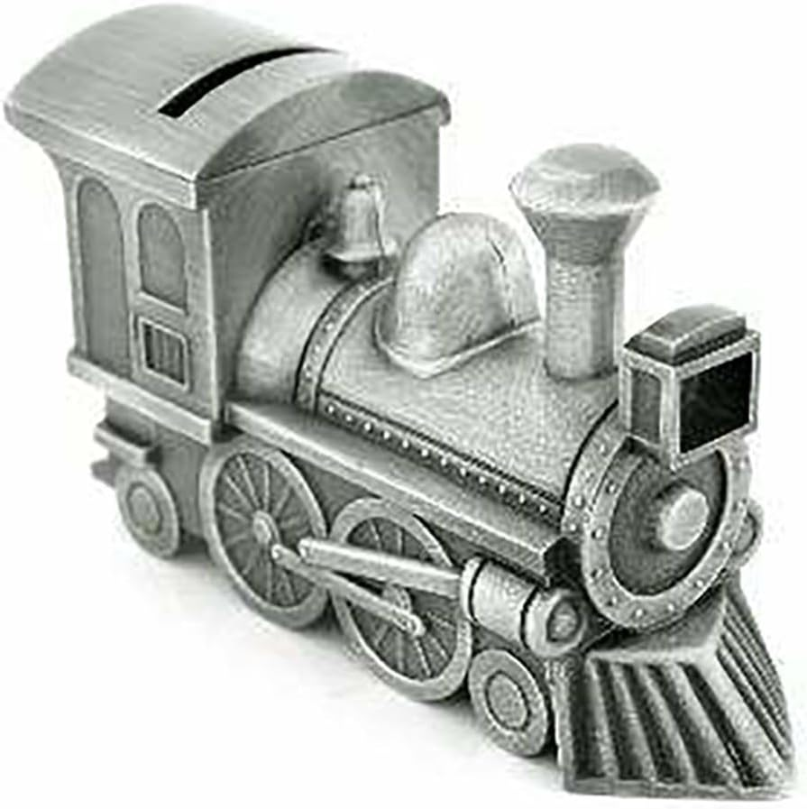 Baby Money Box Pewter Silver Gift Christening Newborn Shower Keepsake Gift image number 1