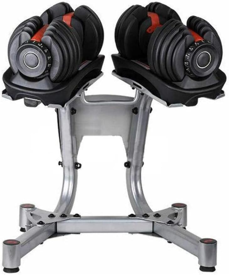 Fitness Master Adjustable Dumbbell Stand Rack Holder Home Gym Equipment Weight image number 2