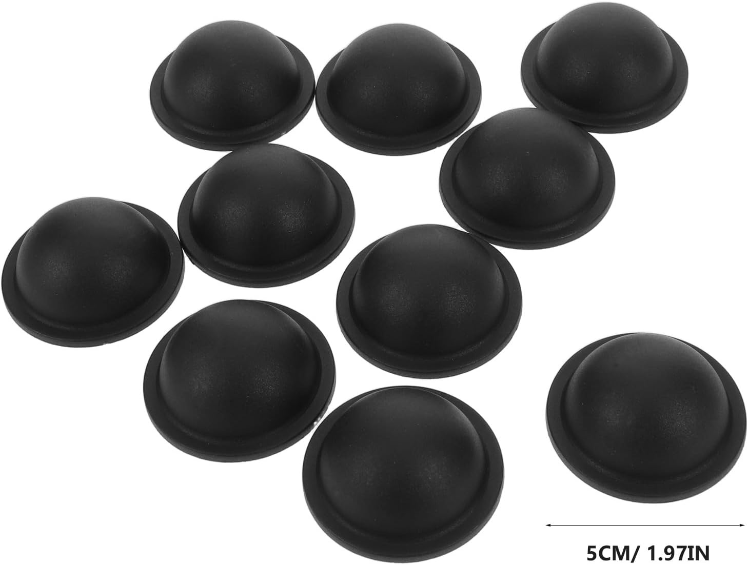 CTIRCHIU 20Pcs Plastic Luggage Accessory Feet Pads round Protective Suitcase Feet Covers for Travel Bags Sturdy Replacement Pads for Backpack and Suitcase Hardware image number 2