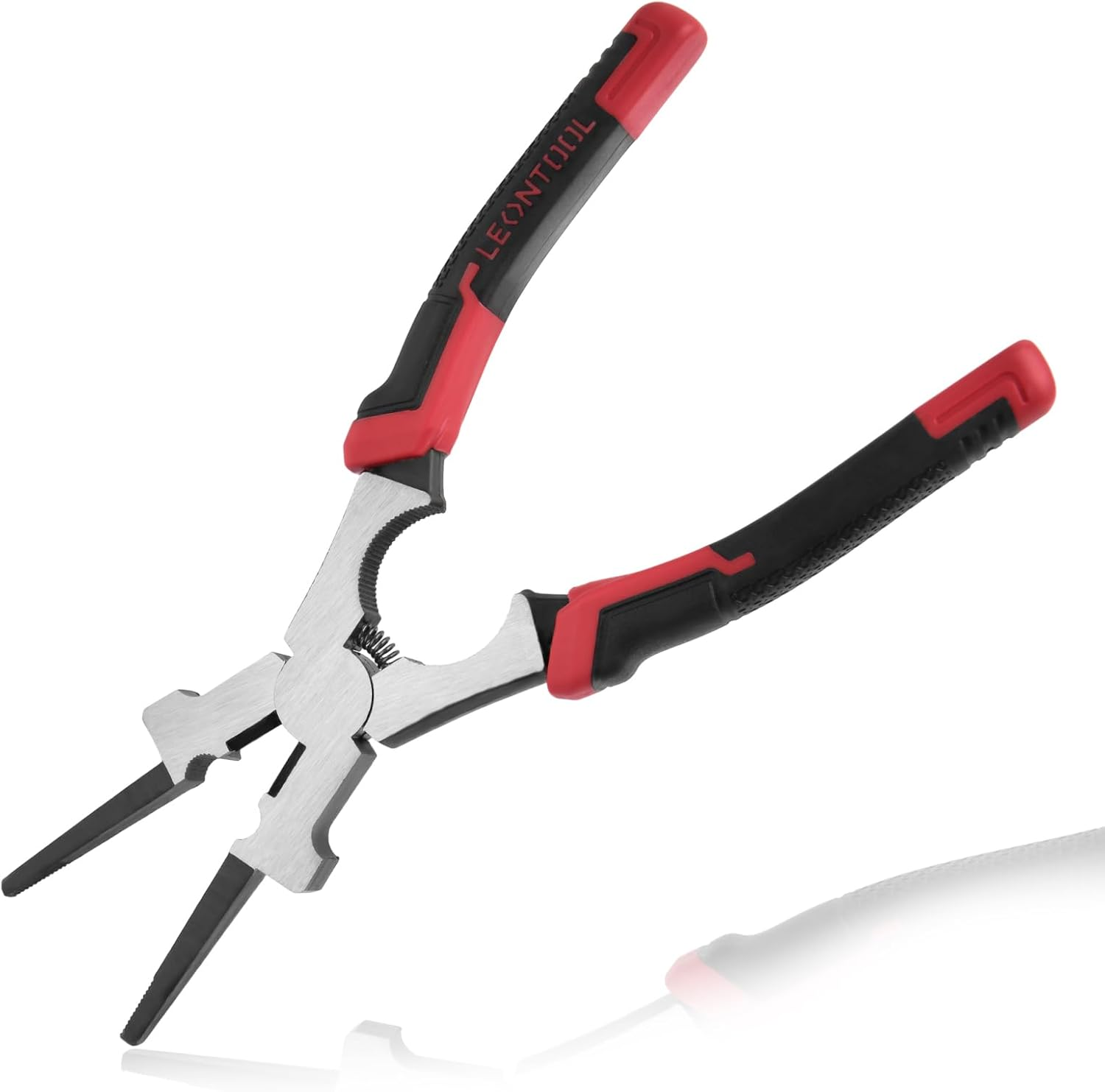 8.7" MIG Welding Pliers Multi-Function Welding Tools with MIG Nozzle Cleaner Wire Cutter Ergonomic Handle, Professional MIG Pliers for Welding, Electrical, Mechanical, Workshop and Home Use image number 2