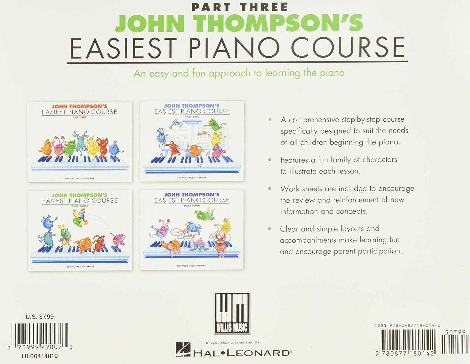 John Thompson'S Easiest Piano Course - Part 3 - Book Only image number 6