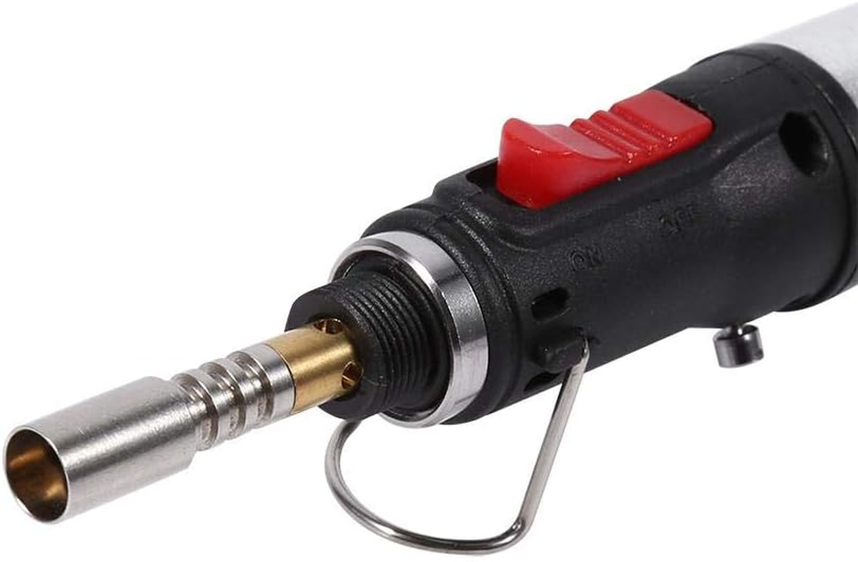 Pen Type Gas Soldering Iron, 4 in 1 Cordless Butane Gas Soldering Iron Kit Temperature Adjustable Welding Torches Tool, Soldering Tools image number 4