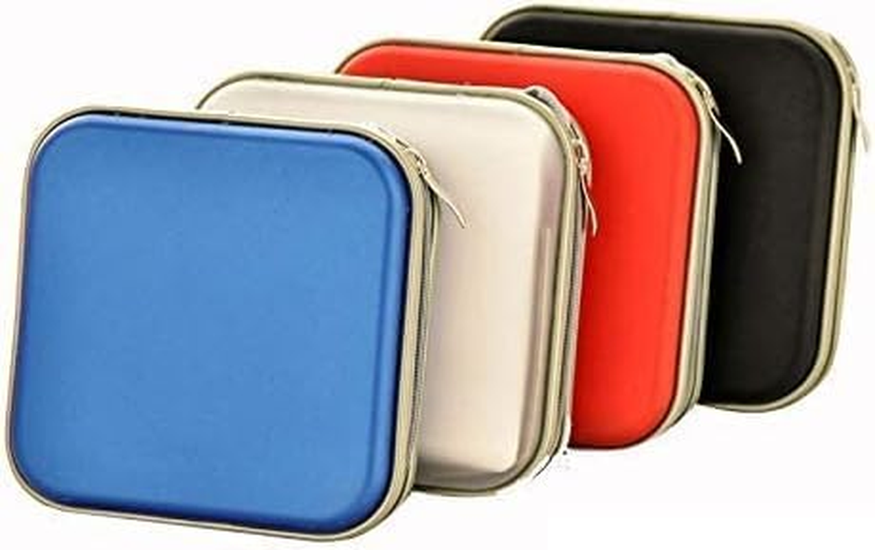 Storage Album Bag Hard Case Double-Sided DVD Storage Case, DVD Wallet Holder, CD/DVD Case Wallet 40 Discs Are Easy to Carry and Organize and Can Hold Your Old CDS image number 2