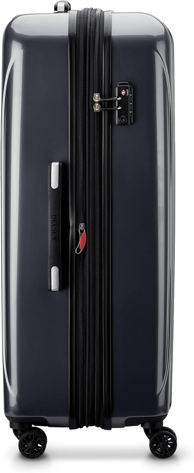 DELSEY Paris Helium Aero Hardside Expandable Luggage with Spinner Wheels, Titanium, Checked-Large 29 Inch, Helium Aero Hardside Expandable Luggage with Spinner Wheels image number 1