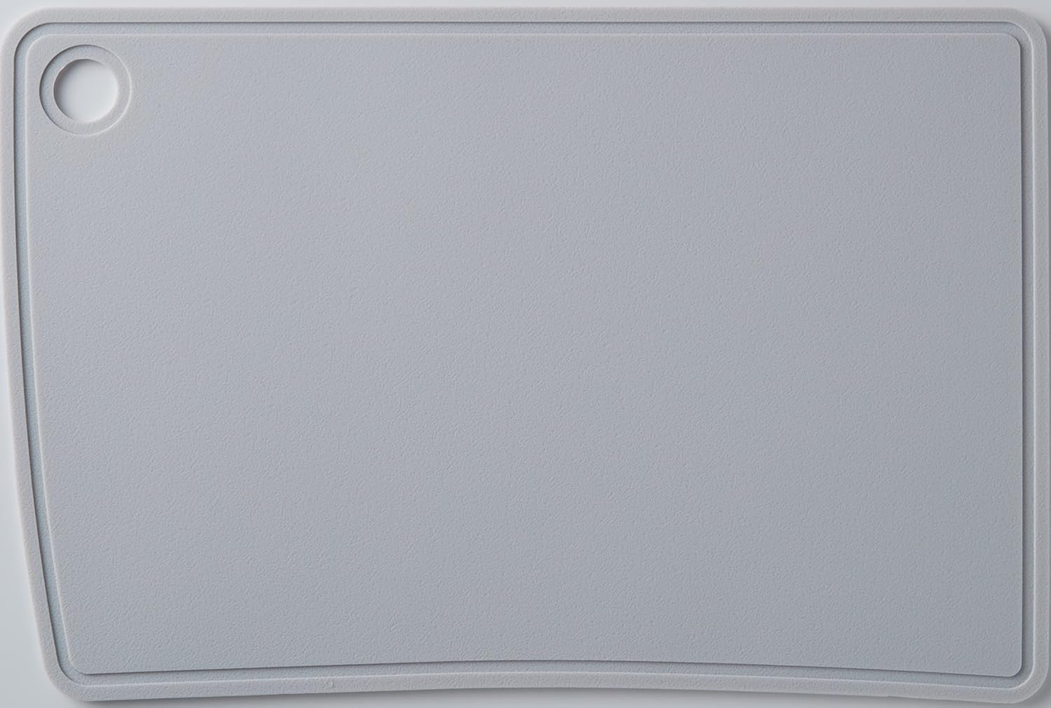 Earl SM-802 Silicone Cutting Board, Lightweight and Small, Floating Storage, S, Light Gray