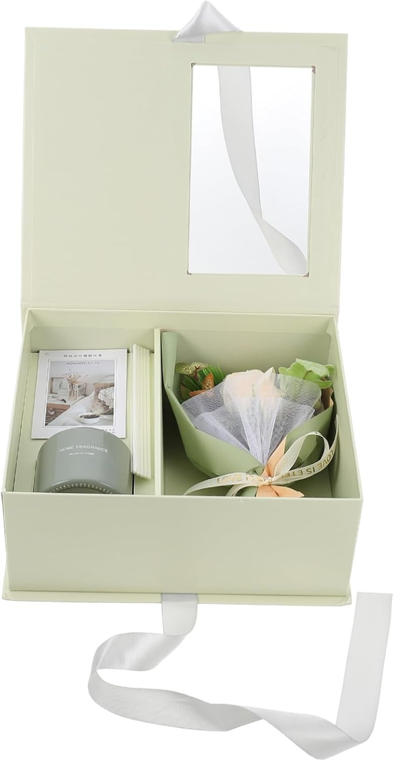 BELLIFFY 1Set Aromatherapy Soap Flower for Valentine'S Day Delicate Artificial Floral Arrangement Essential Oils for Mother'S Day Weddings and Special Occasions image number 1