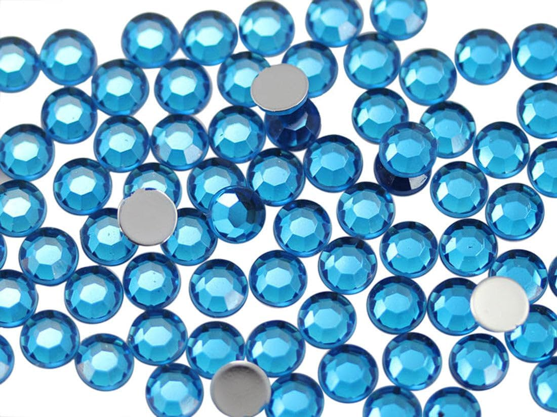 Allstarco 1000PCS 4.5Mm SS20 Used for Cards and Invitations, Jewelry, Face Painting, Costume Making, Cosplay Embelishments (Assorted Colors)