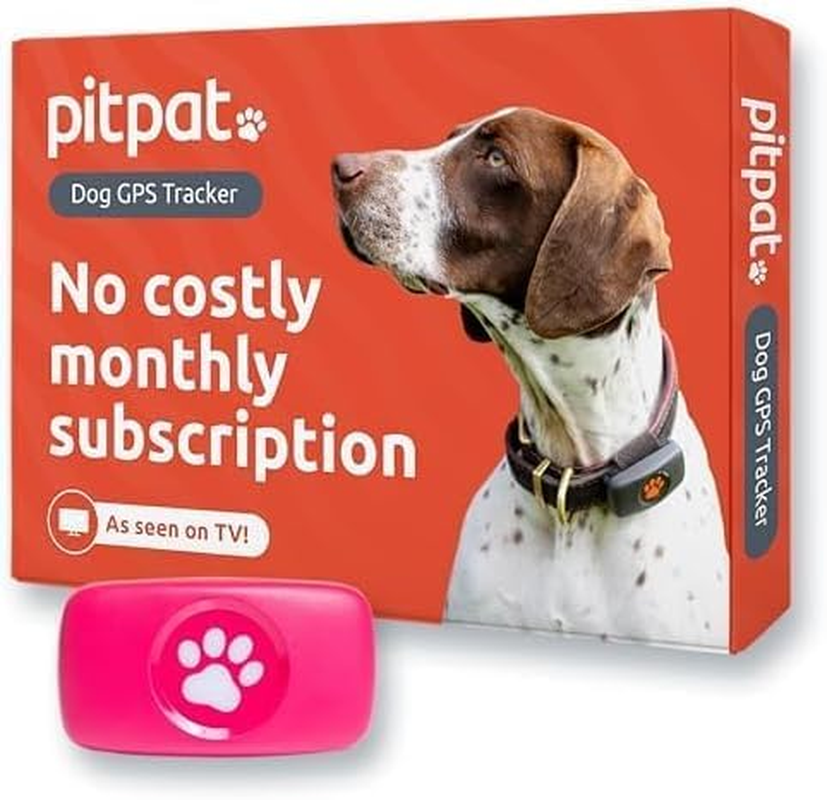 Pitpat GPS Tracker for Dogs - No Subscription Fees - Suitable for All Dogs and Fits All Collars - Smart Activity Tracker, Satellite Tracking with Unlimited Range (Pink) - Green image number 3