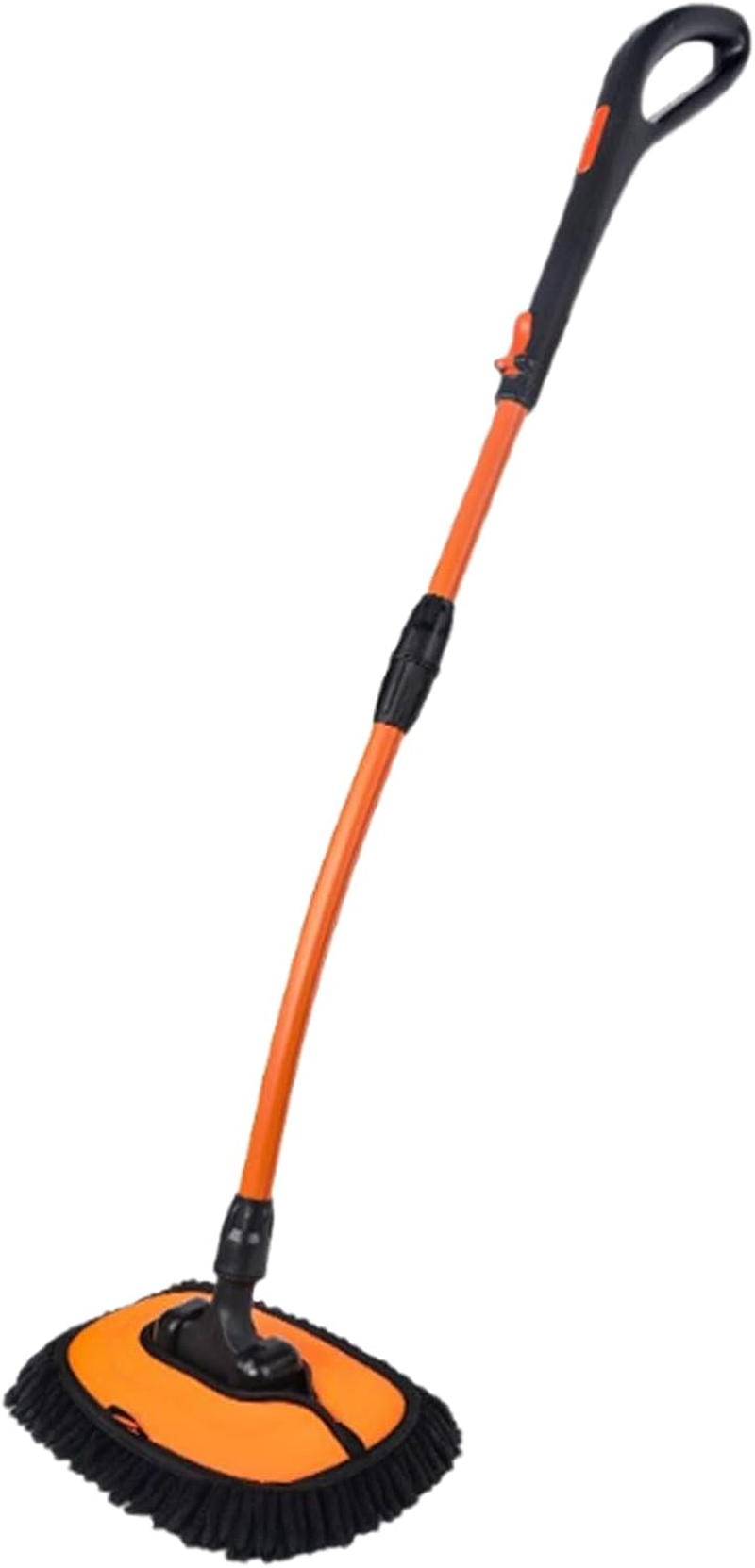 TQEBWUS Car Mop - Car Cleaning Care Brush | Long Handle No Scratch Extendable Duster for Auto Automotive Dirt Truck Detailing Vehicle Dust Washing image number 3