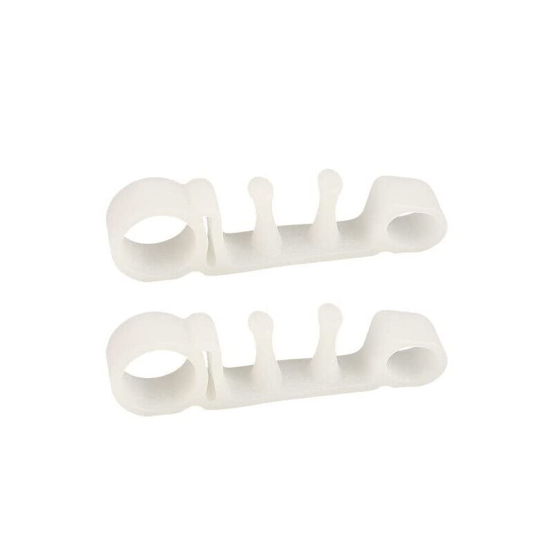 New Bunion Corrector Toe Separators Silicone Gel Elastic Straighteners Spacers, Soft Silicone Gel, Elastic and Comfortable Straighteners, Foot Care Spacers for Pain Relief