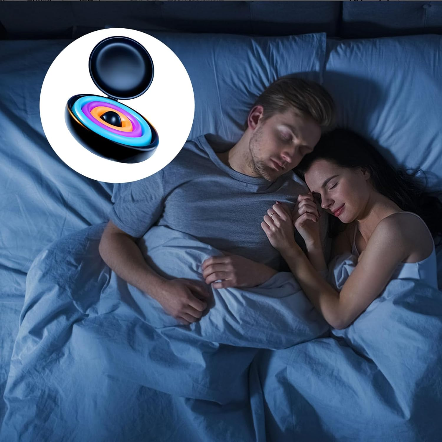 Mineens Cock Rings for Men 3 Sizes - Reusable Silicone Sex Toy for Couples, Stretchy Penis Sleeve Ring Enhancer for Sexual Wellness, Candy Colors