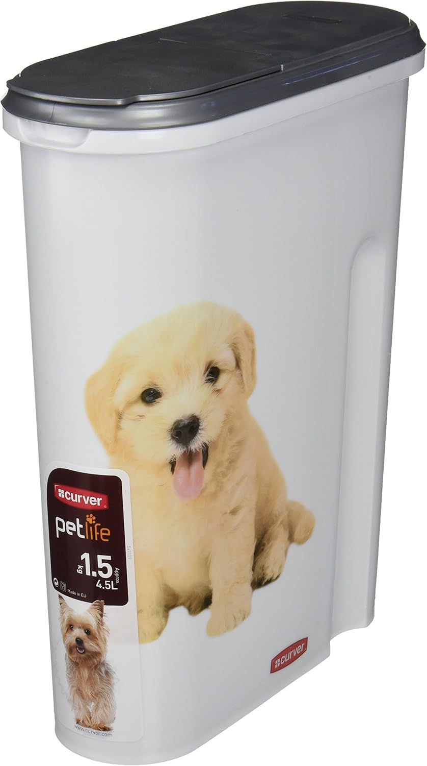 Curver Dog Kibble Container, 1.5 Kg Capacity