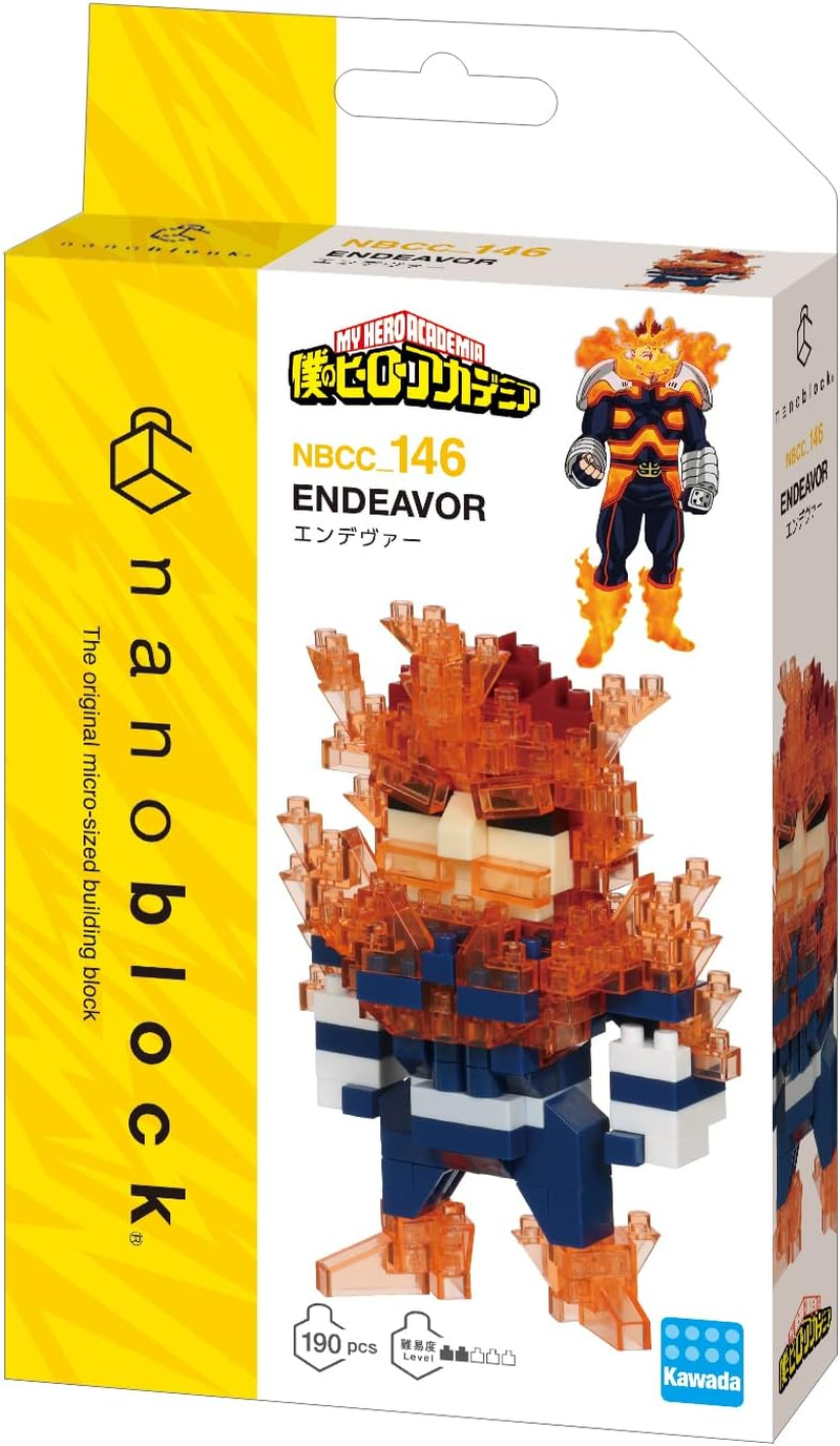 Nanoblock - My Hero Academia - Endevor, Nanoblock Character Collection Series (Box of 12) image number 3
