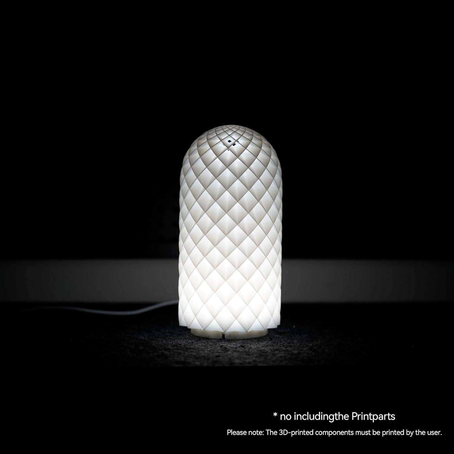 LED Lamp Kit 001 Three Colors for Bambu Lab H2D/X1/P1P/A1 Mini Makerworld for Anycubic Makeronline 3D Printer Light DIY Hardware Model Spare Parts 5V USB Powered, 3000K Warm Light