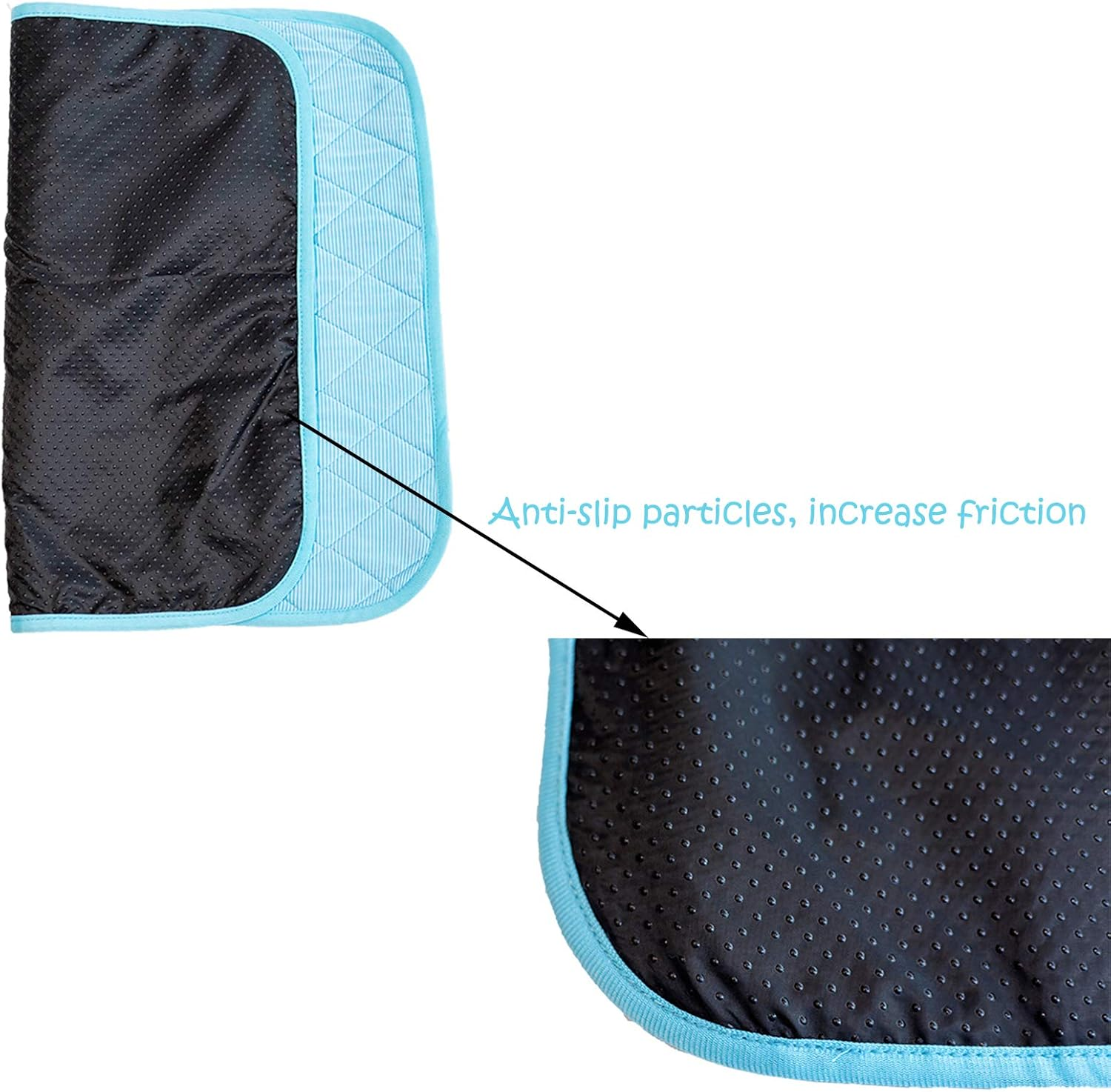 SEIS Dog Ice Pad Ice Silk Cats Kennel Mat Pet Cooling Pad Summer Cool Bamboo Mat Breathable Pad (Solid Gray, L image number 2