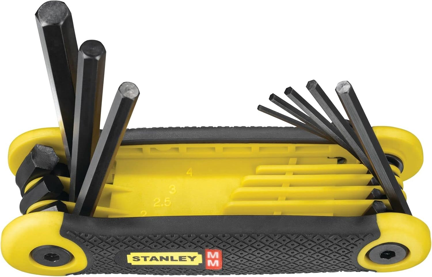 Stanley 2-69-264 Metric Folding Key-Set (8-Piece), Silver image number 2