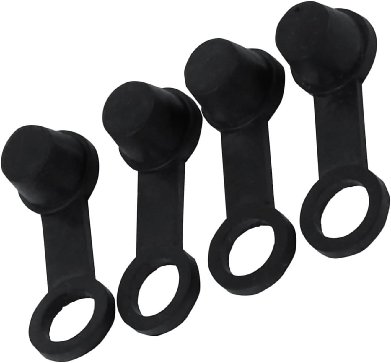 Motorbike Sturdy Brake Bleed Nipple Cap Dust Cover, Pack of 4, Fits 8Mm Screws on Cars and Motorcycles image number 6