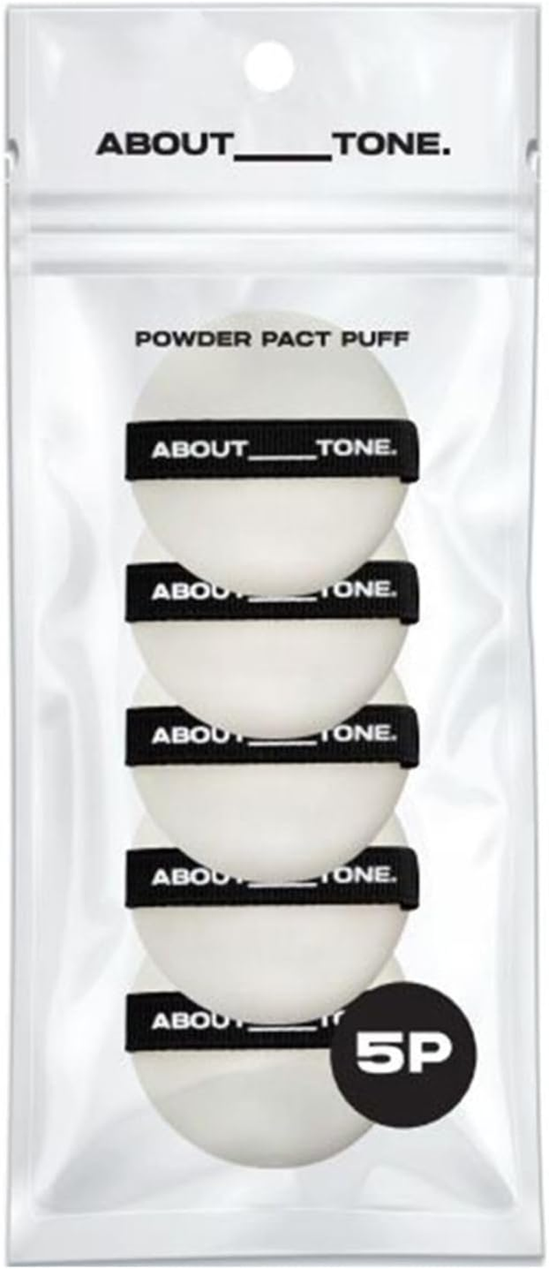 ABOUT TONE Powder Pact Puff 5P - Compatible with about TONE Powder Pact image number 1