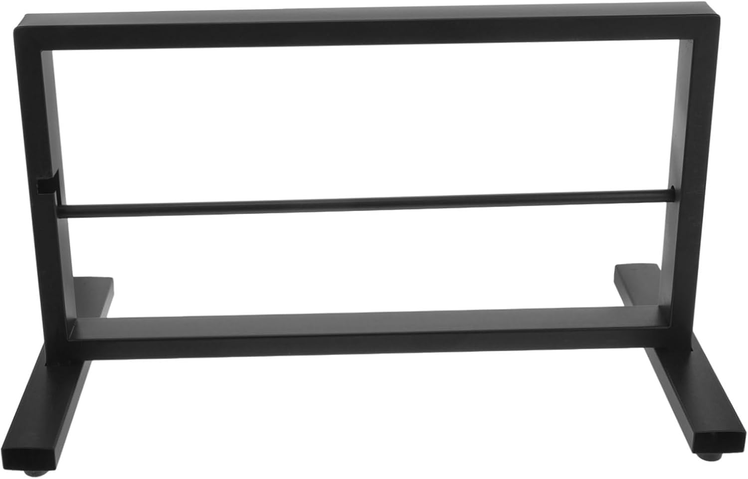 Amosfun Ribbon Holder Organizer Rack Iron Spool Storage Craft Ribbon Stand for Wrapping Paper and Sewing Supplies Single-Layer Metal Storage Display for Cake Shops and Handmade Crafts image number 2