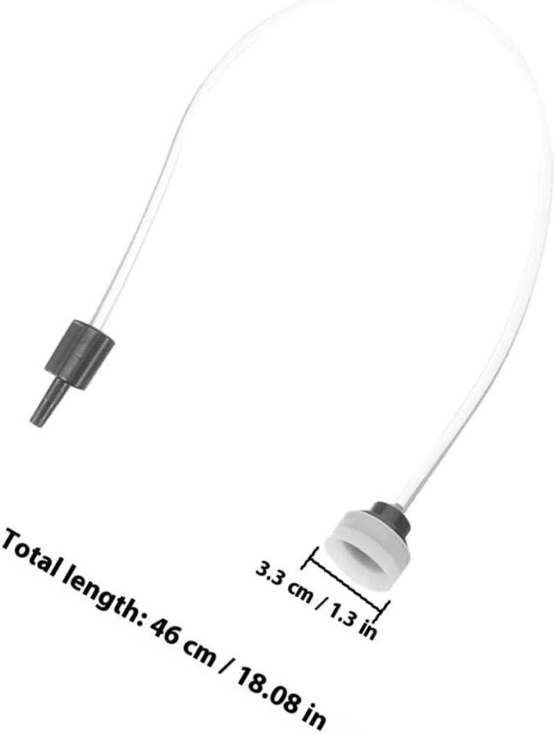 VALICLUD 3Pcs External Vacuum Sealer Hose Kit for Food Storage Vacuum Conduit with Enhanced Seal Space-Saving Organized Tube for Jars and Containers