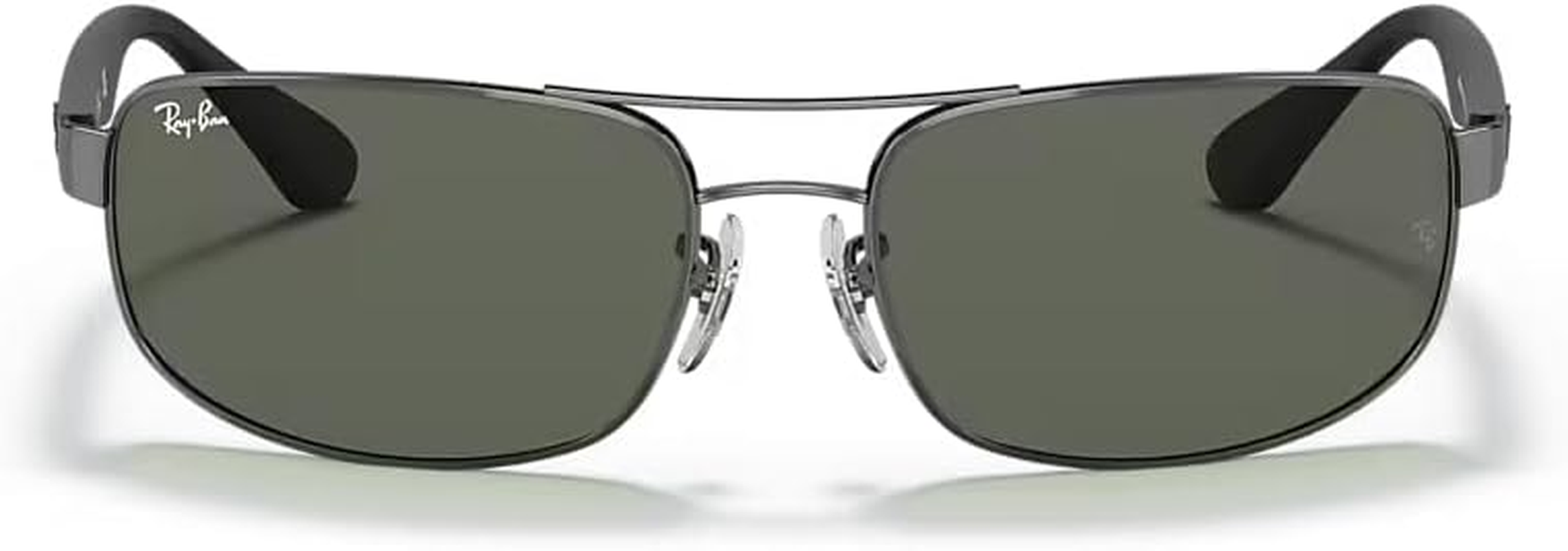 RAY-BAN Non Polarised Sunglasses, 0RB3445, Gunmetal & Green Classic G-15, 61Mm image number 5