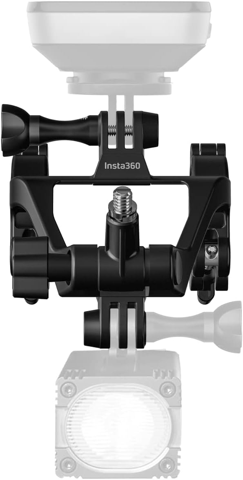Insta360 854189 Third-Person/Invisible Bike Handlebar Mount for ONE X2, X3 & ONE R/Rs,Black