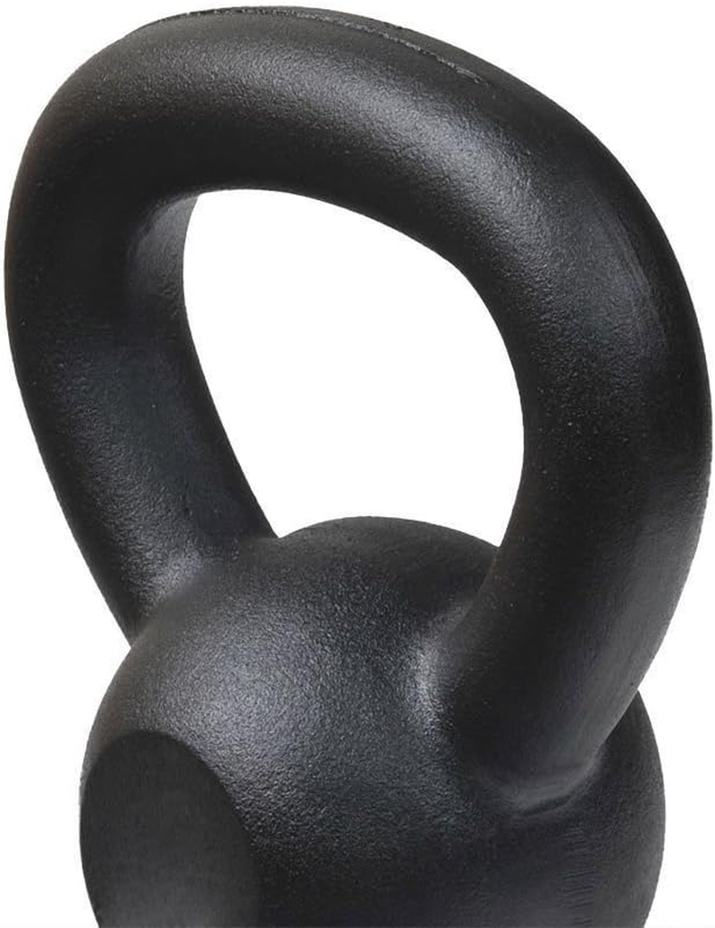 HCE Black Kettlebells Set 8KG-12KG-16KG-20KG-24KG - Russian Classic Kettlebells Weights in Bundle - Weight Training Body Building Exercise Fitness (Total = 80KG)