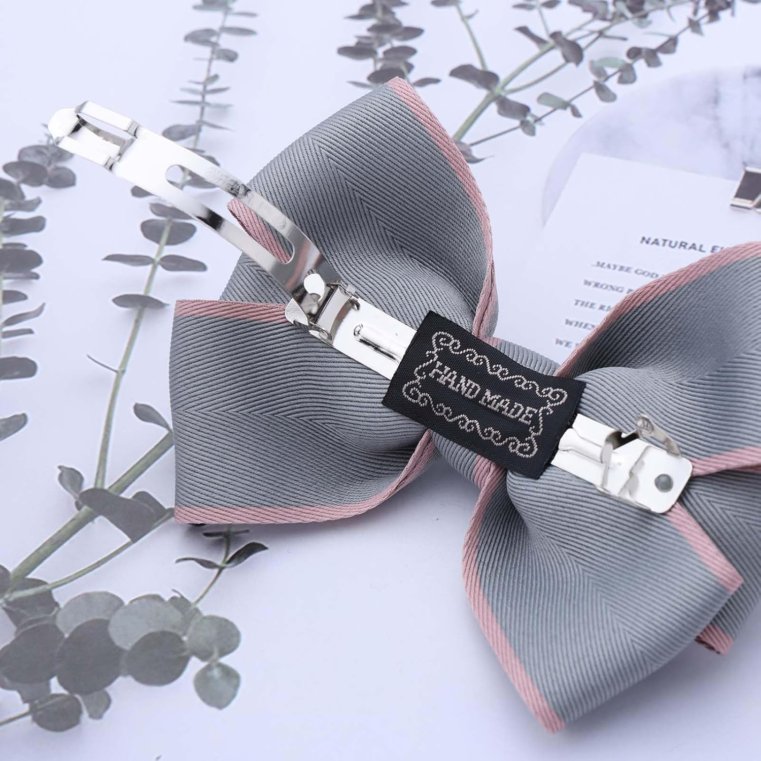 Blue Hair Bows for Women Bow Hair Clips Silky Satin Bow Clips Cute Hair Bow Clips French Hair Band Bow Prom Bows Hair Wedding Barrette Party Bowknot Hair Accessories image number 3