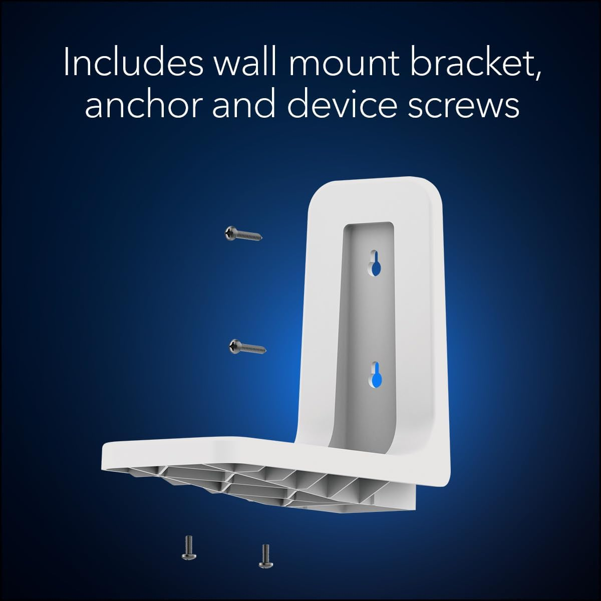 NETGEAR Wifi 7 Wall Mount Kit (RBEWM-10000S) &ndash; Compatible with All Orbi Wifi 7 Mesh Systems and Nighthawk Wifi 7 Routers, White image number 4