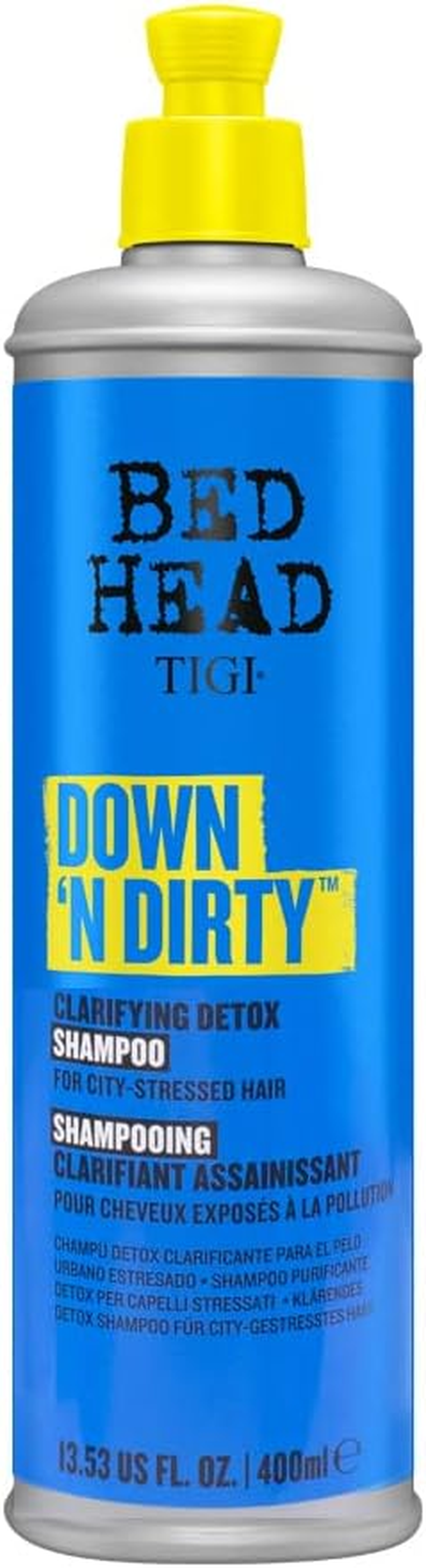 TIGI Bed Head Down'N Dirty Shampoo 400 Ml - Cleansing Shampoo