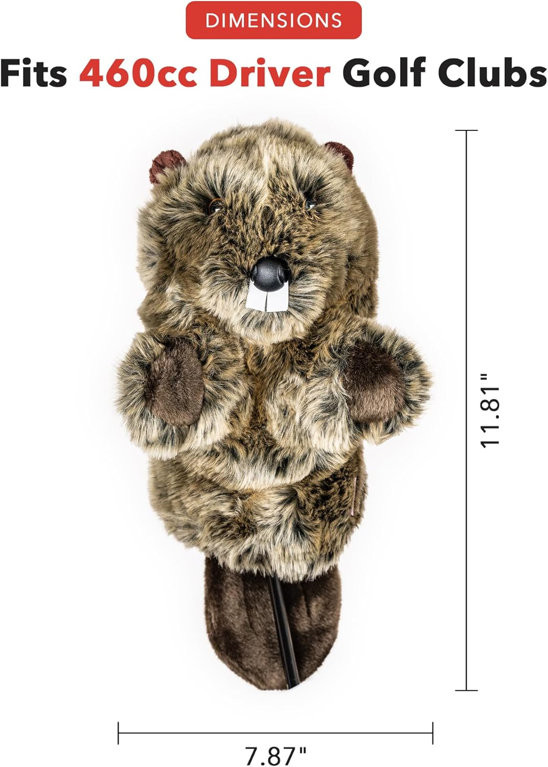 Daphne'S Beaver Golfschl&auml;gerhaube image number 1