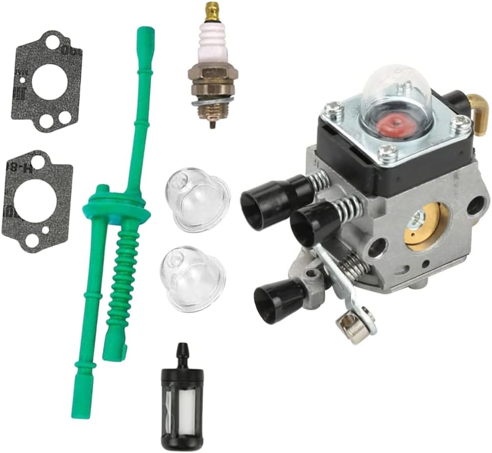 Carburetor Kit Carburetor for STIHL FS38 FS45 FS46 FS55 KM55 KM55R Air Fuel Filter Carb Gaskets image number 1
