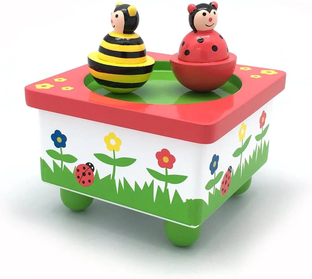 Koala Dream Bee and Ladybird Music Box