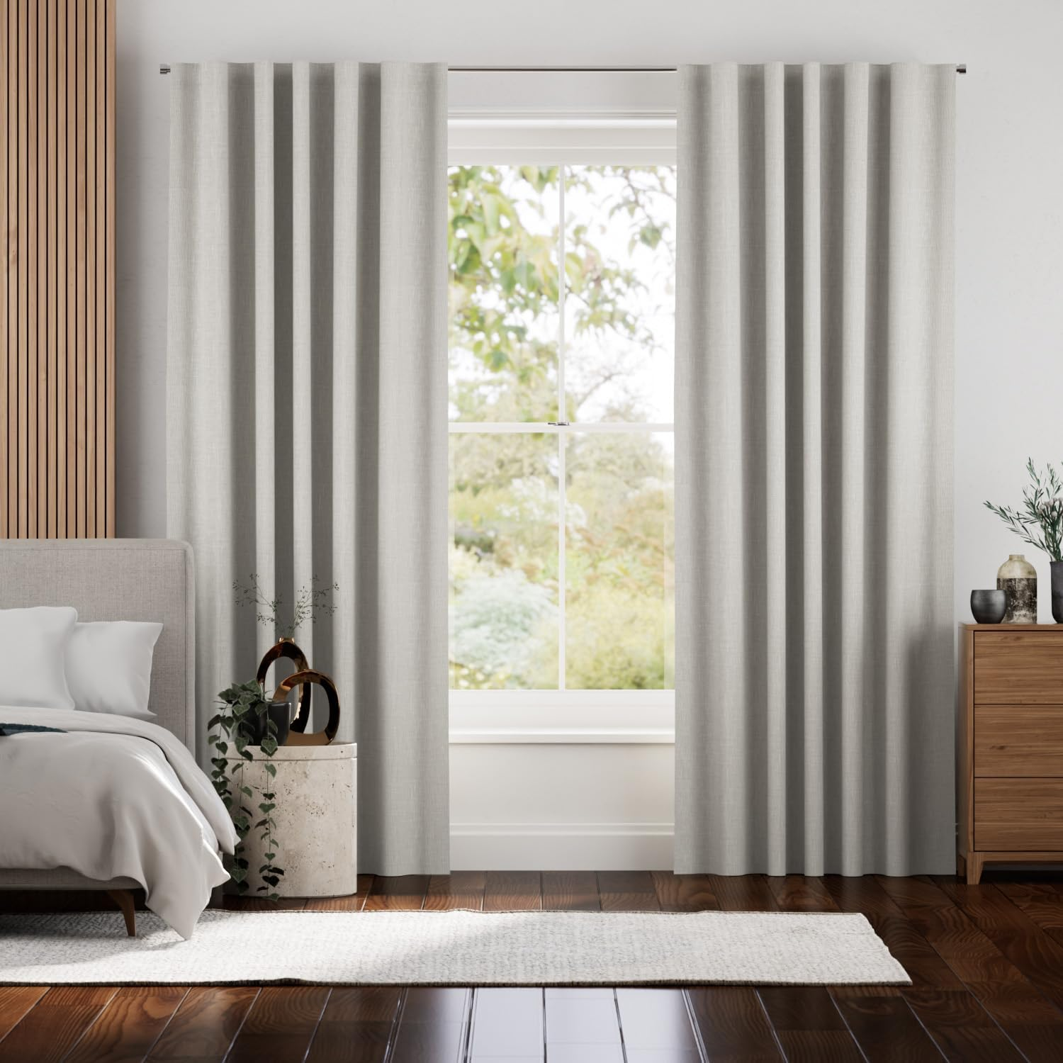 Tuiss Blinds Online Australia | Express Blockout Curtains - Any Size 140-270Cm W X 223Cm H, 4 Colour Choices (Cement (Concealed TAB), 140-220Cm X 223Cm) image number 2