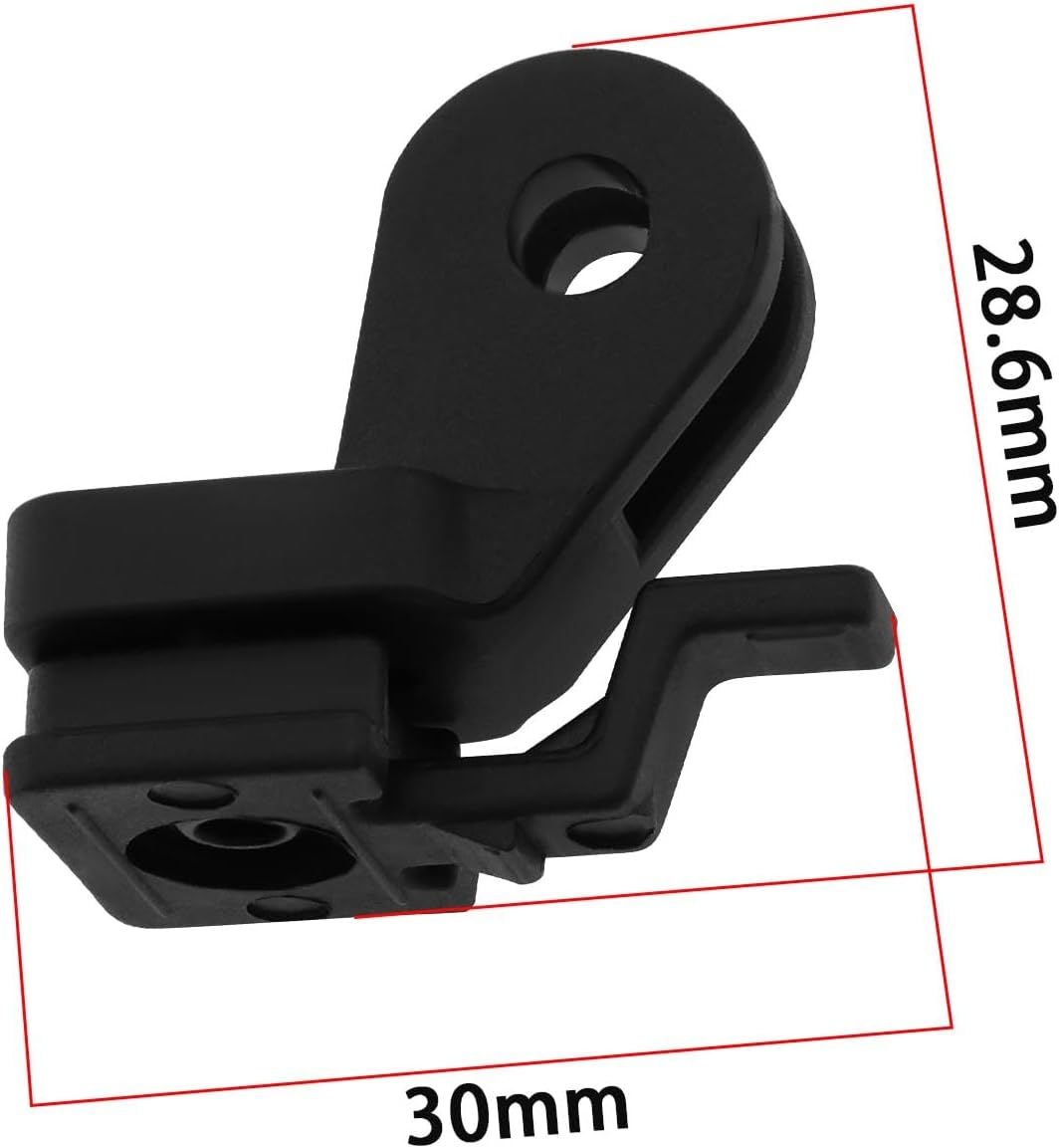 Be in Your Mind Bike Light Adapter Mount Bike Headlight Mount Bicycle Front Headlight Bracket for GPS Computer Flashlight Compatible with Bontrager Headlights image number 3