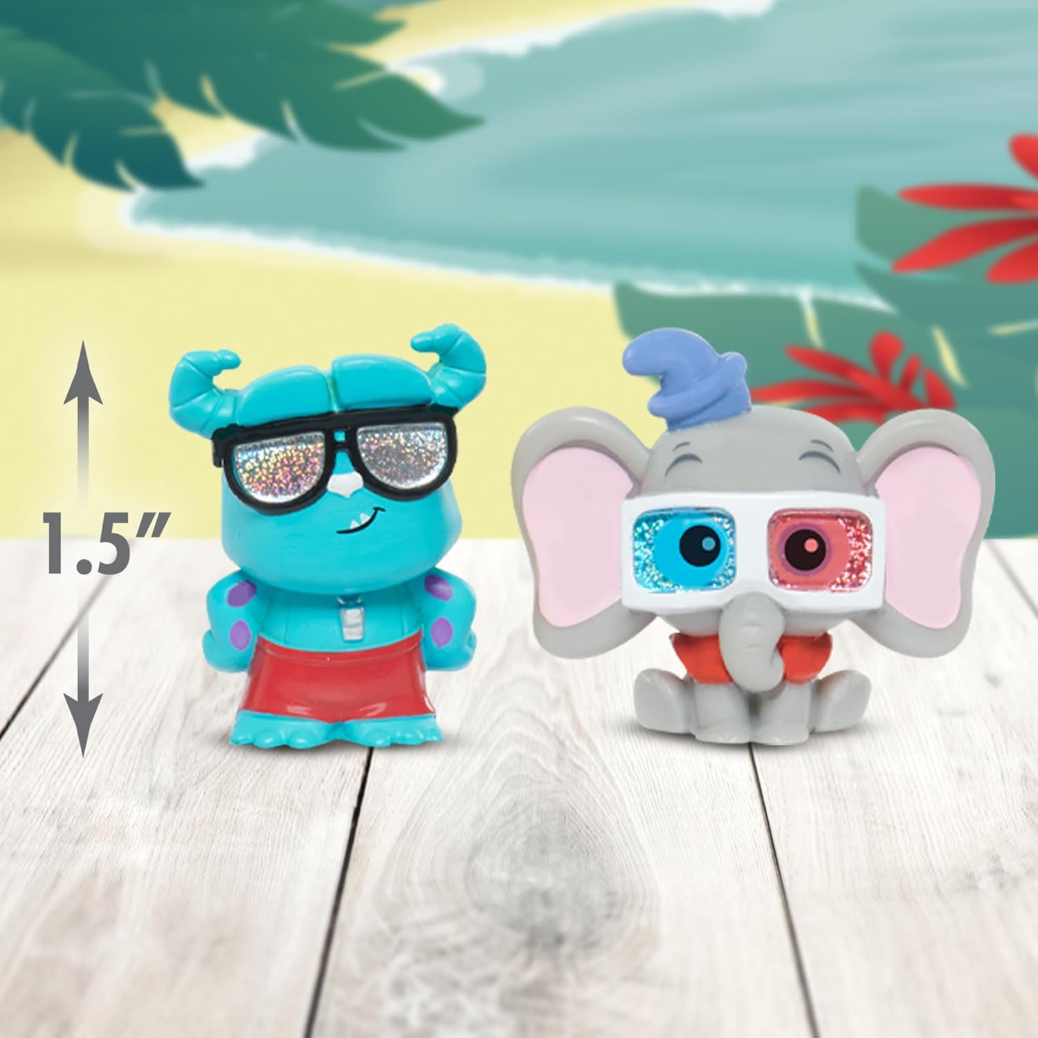 Disney Doorables Lets Go Figure Peek, Multi-Color (44542) image number 1